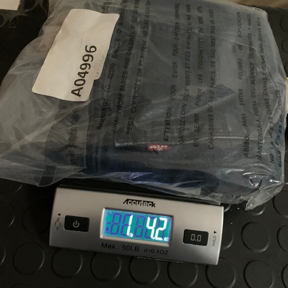 Levis 505 Jeans Womens 31 Blue Straight Leg Dark Wash Classic Fit Y2K 90s 2000s - Picture 11 of 11